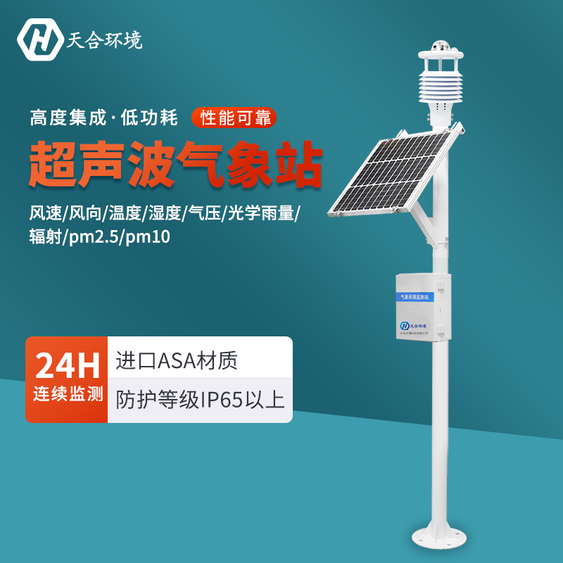 立秋將至，換季天氣變化多，超聲波氣象站一站觀測~